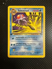 Tentacruel Fossil 1st Edition 44/62 English 1999 Wizards of the Coast on eBay