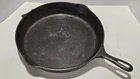 Vintage Unmarked Wagner No 12 cast Iron Skillet Marked w/ an A 14"