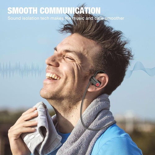 Waterproof Bluetooth 5.0 Earbuds Stereo Sport Wireless Headphones in Ear Headset - Picture 22 of 27
