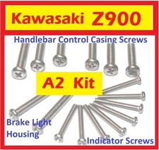 Handle-bar Controls / Brake Light Housing / Indicators Lenses - Z900 - A2 Kit