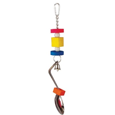 Prevue Hendryx Snackware Peanut Butter Spoon For Small to Medium Birds