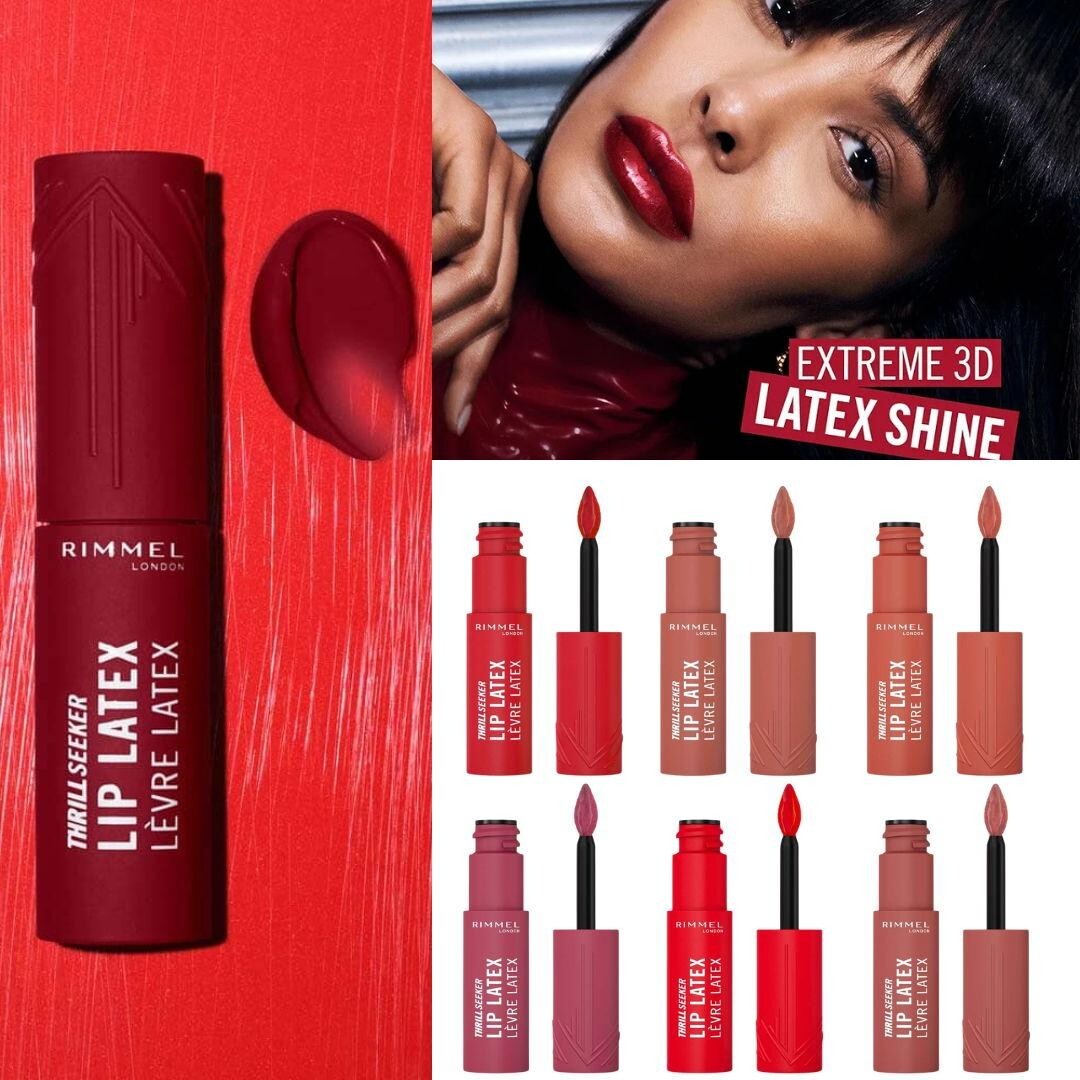 Rimmel Thrill Seeker Lip Latex UltraSmooth Finish Lasts All Day