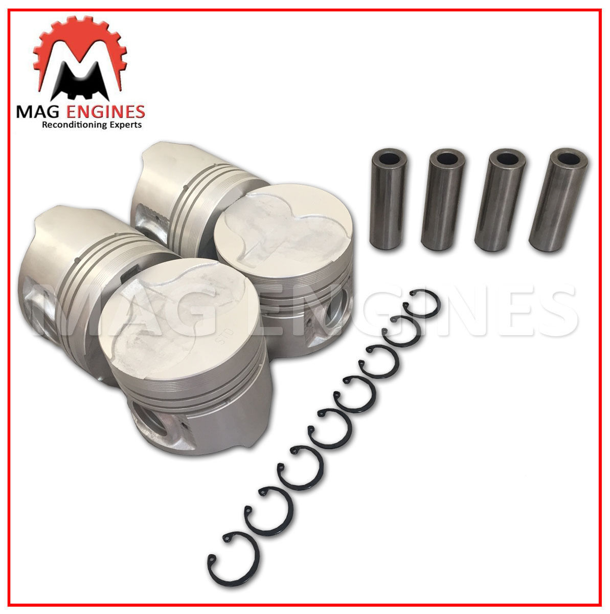 りんたん VOLVO 2.0 PISTON & RINGS SET FOR S60 S80 V60 V70 & XC60