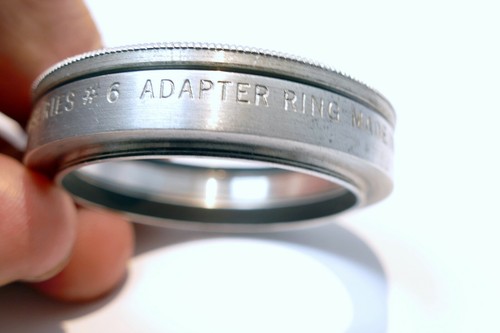 40.5mm adapter step-up screw in for series 6 VI Tiffen 602 with retaining ring - Picture 3 of 8