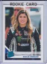 HAILIE DEEGAN ROOKIE CARD 2020 Donruss Racing NASCAR RATED RC