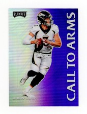 2020 NFL Playoff Call to Arms PURPLE PRIZM REFRACTOR 14 Drew Lock Denver Broncos