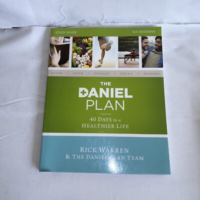 The Daniel Plan Study Guide: 40 Days to a Healthier Life - Paperback ...
