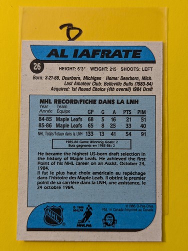 1986-87 O-Pee-Chee NHL Hockey Cards OPC U-Pick 1 - 126 Complete your Set. - Picture 91 of 371