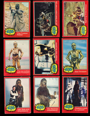 1977年製!STAR WARSカード·9枚セット① s-l400.jpg