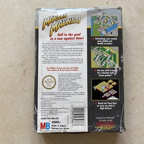 Jeu MARBLE MADNESS - Complet en Bo&icirc;te - Nintendo NES - Version FRA