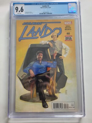 STAR WARS: LANDO #2 CGC 9.6 GRADED 2015 MARVEL COM