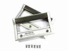 Keysight 5061-0089 Front Handles - 3 EIA, 132.6mm, 5.2in. H  - Olive Green Pair