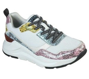Tênis Skechers Mulher Ar Memória Casual Esporte Tênis da encosta Selva Branco | eBay