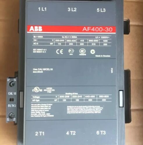 Contattore ABB AF400-30-11 NUOVO - Foto 1 di 3