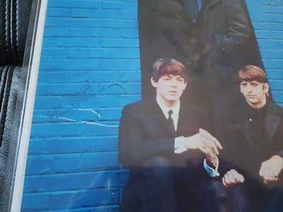 Beatles 1964 London Command Performance Laminated Copy of Original