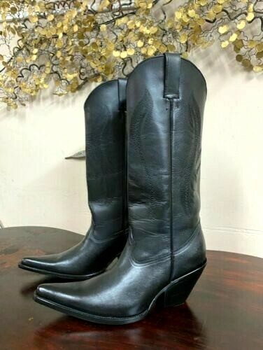 Outflow rumor rag Made to order boots sharp toe men leather cowboy boots 16¨ tall 3.5¨high heels | eBay Outflow rumor rag Made to order boots sharp toe men leather cowboy boots 16¨ tall 3.5¨high heels | eBay