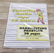 Handwriting Practice - Handwriting Practice Paper For Children - 30 Sheets