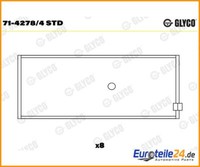 Pleuellager Glyco 71-4278/4STD FüR Mazda 626 Iii E-Serie Bus