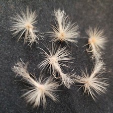 TROUT DRY FLY # 18 HACKLE STACKER DUN LIGHT CUSTOM TIED FRONTIER FISHING FLIES