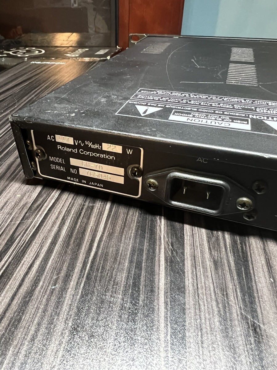 Roland GM-70 Guitar To MIDI Converter Vintage Sound Module | eBay