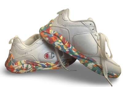 CHAMPION NEXT White Rainbow Fashion Sneakers Shoes