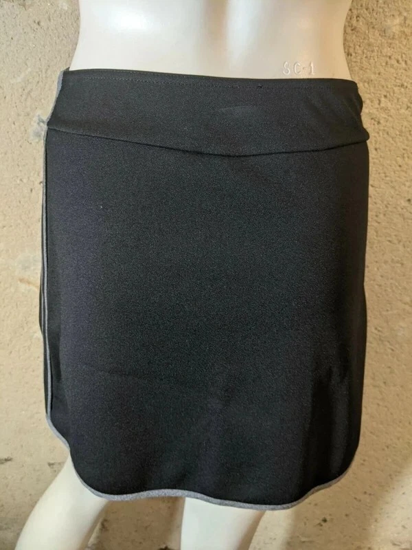 Morgan Taille 36 Superbe jupe noire et grise en polyester skirt - Photo 2/3