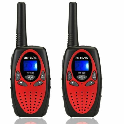 Kids Walkie Talkies 2 Pack - Retevis RT-628 Red 22 Channel - New In Box