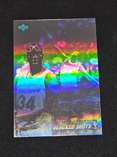 1991-92 Upper Deck UD HAKEEM OLAUWON AW8 Award Winners HOLOGRAM BLOCKED SHOTS