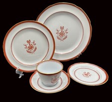 10 Spode Newburyport Red 5pc. Place Setting