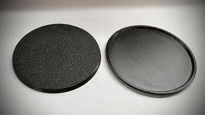 Tabletop Bases 100mm in Schwarz/black, 4 Stück