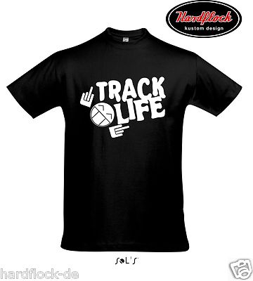 T-Shirt Track Life Racing Fun Hippi Retro Geschenk r32 gt drift lap Tuning Turbo