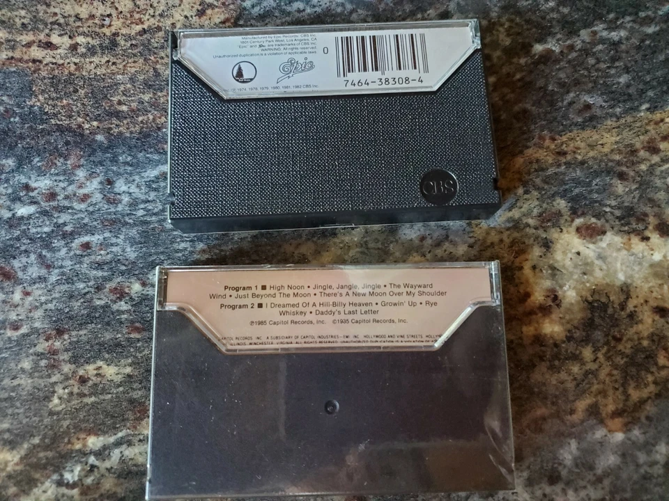 Tex Ritter High Noon & Other Hits Cassette Tape New - Dan Fogelberg Hits Used - Image 2 of 4