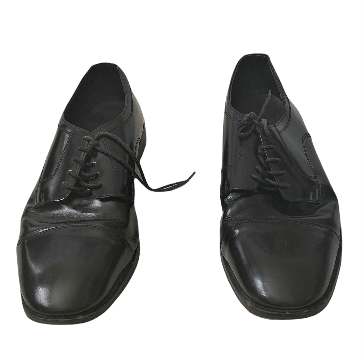 SAOLA Scarpe Oxford uomo NUNN BUSH misura 10 5W pelle nera comode stringate punta cappuccio