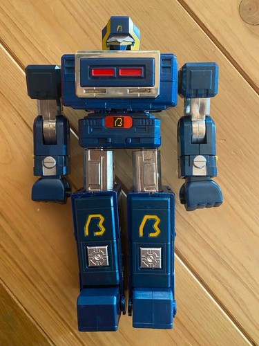 Rare VINTAGE 1983 VOLTRON II Red Blue Black GLADIATOR ALBEGAS BANDAI F/S JP - Picture 3 of 10
