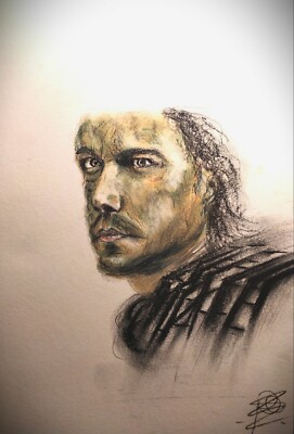 Illustration painting   portrait pastel artwork by ,,bildery.bei.piero'' 