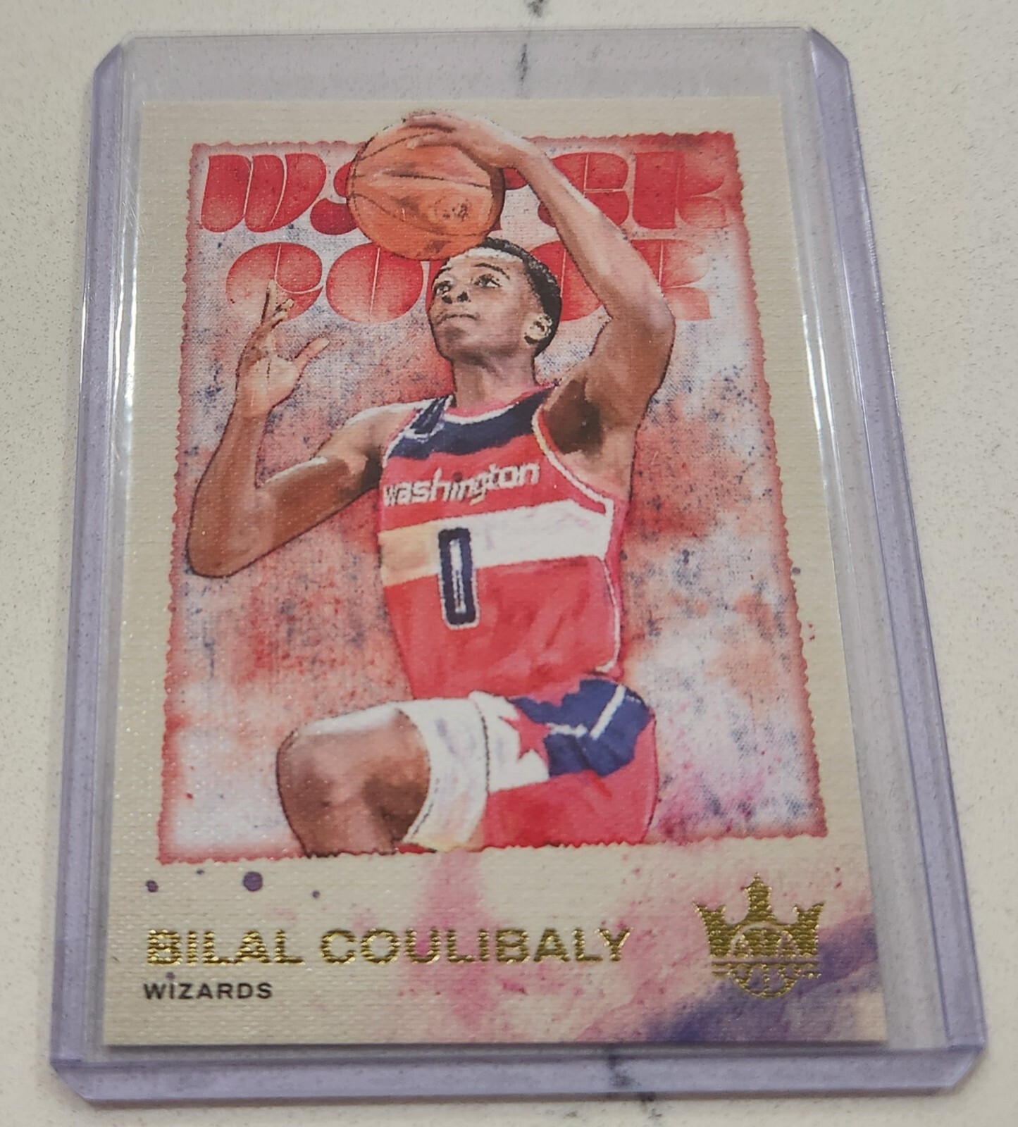 🏀 2023-24 Panini Court Kings BILAL COULIBALY RC - Water Color #8