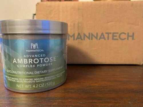 Mannatech Advanced Ambrotose Complex 120 g bote polvo suplemento inmunológico NUEVO Foto 4 de 4