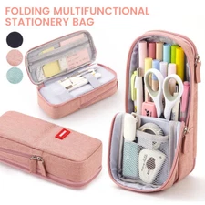 Large Capacity Pencil Case Multi-slot School Supplies For School Office Pen Bag