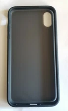 Casekoo for Apple iPhone Xs Max Phone Case Matte Black w/ Translucent Back