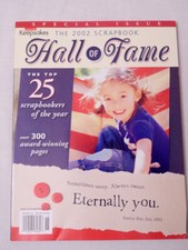 Creating Keepsakes 2002 Scrapbook Hall of Fame Best Page Design Ideas LNC