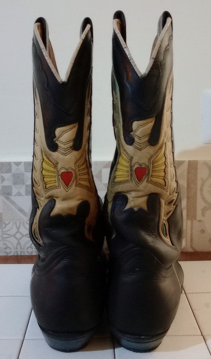 stivali in pelle vintage El rari