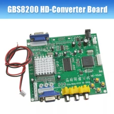HD Arcade Game Video GBS8200 Converter Board 24-Bit A/D RGB CGA/EGA/YUV to 2VGA