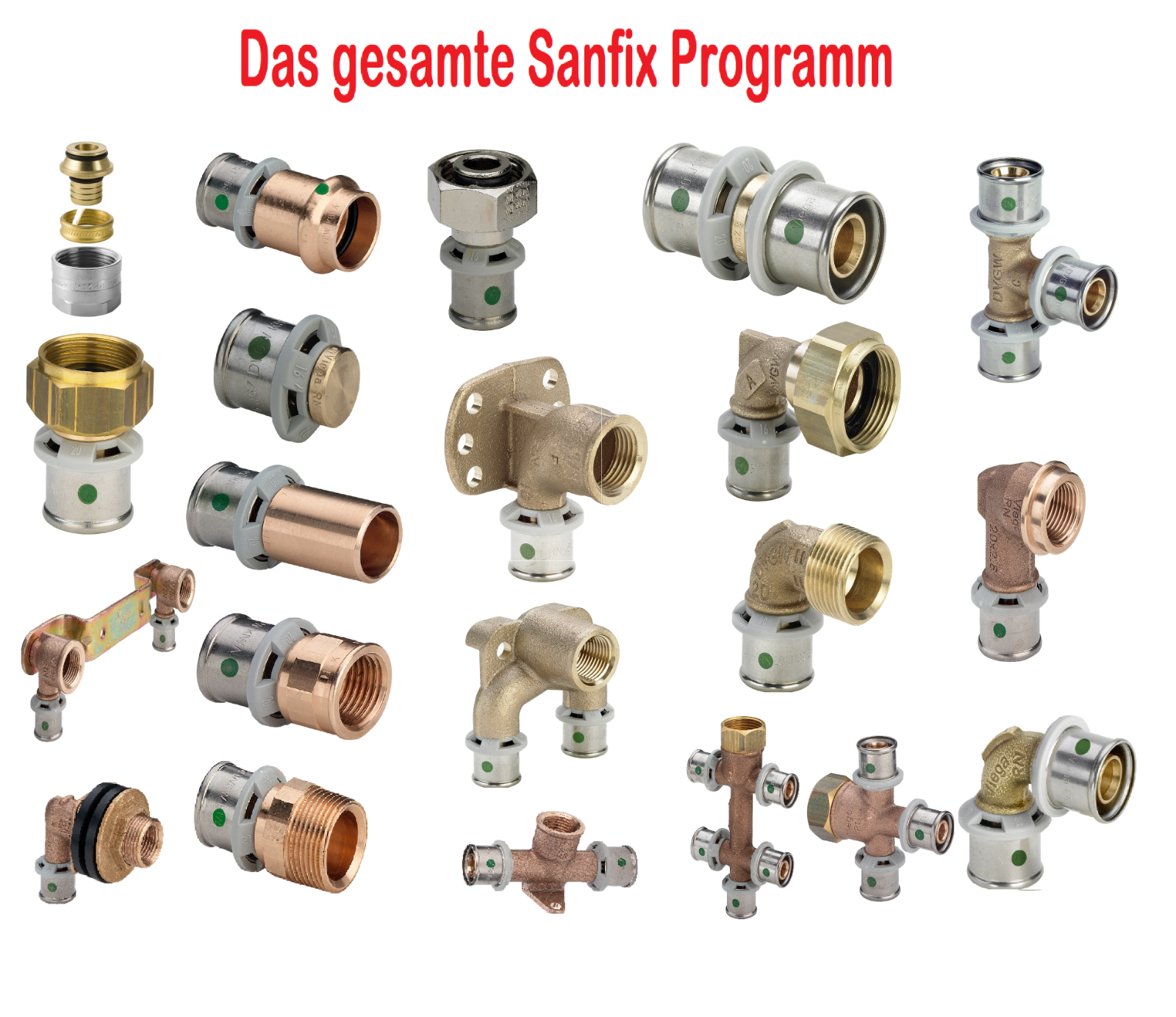 Viega Sanfix Fosta Plus Fittings, Verschiedene Teile Im Angebot! In