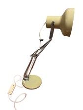 ANCIENNE LAMPE DE BUREAU BRUN ARTICULE ORIENTABLE ATELIER NOTAIRE BOUILLOTTE