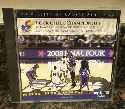 サイコロード プレイマット National Chanpionship 2008 rock chalk championship cd Kansas Jayhawks basketball '08
