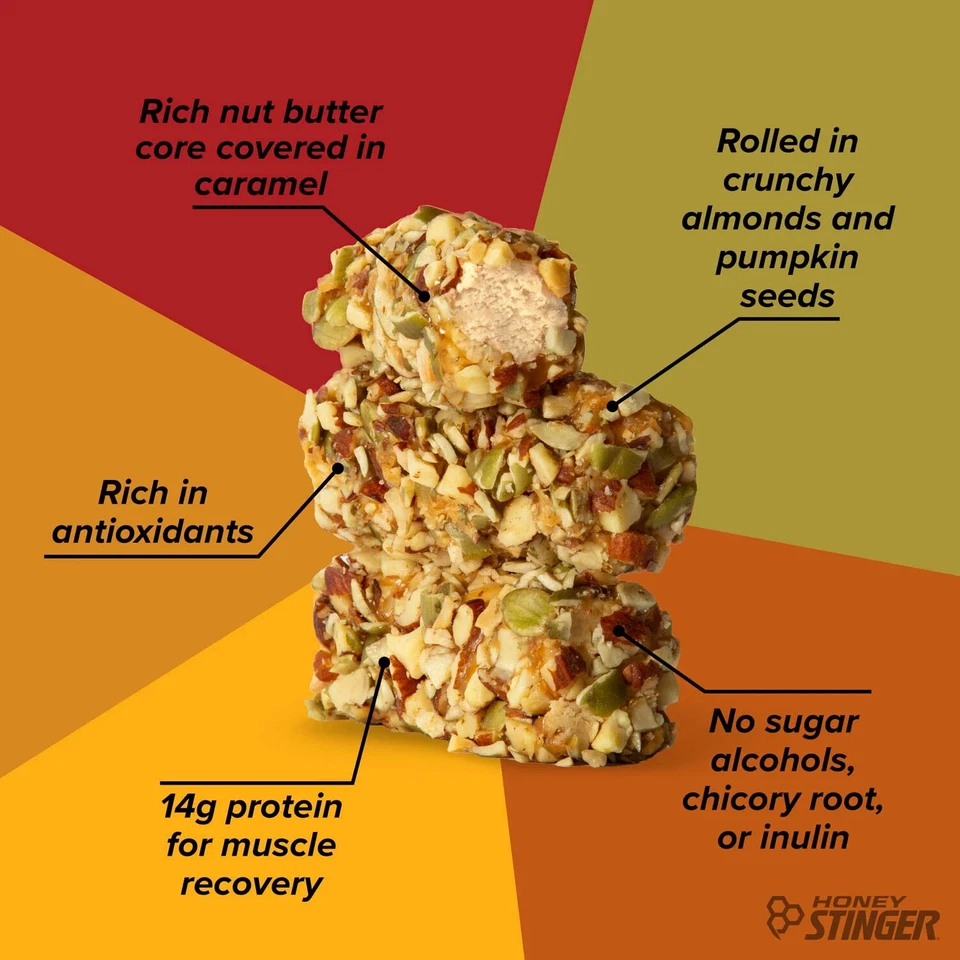 Barra de semillas y nueces de aguijón de miel, semillas de almendra y calabaza (12 ct.) Foto 4 de 4