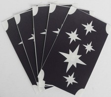 bm546 GLITTERTATTOO 10 x stencil stars great glitter tattoo L K 