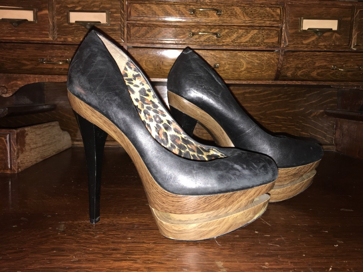 Escarpins Jessica Simpson Coquillages - Taille 7,5 US - Or, Bout Ouvert - Occasion