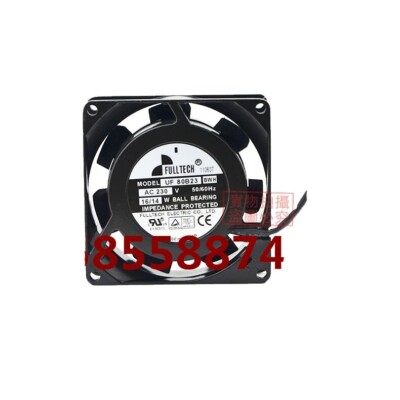 FULLTECH UF-80B23BWH AC 230V 8CM 16/14W Cooling Fan #E10