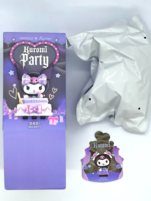 Miniso X Sanrio Kuromi Party Series Party Dancer Figure Blind Box
